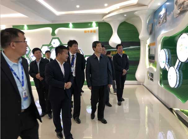 河南省委副書記、省長陳潤兒一行蒞臨 花花牛集團魯山瑞亞牧業有限公司視察調研 河南省委副書記、省長陳潤兒一行蒞臨 花花牛集團魯山瑞亞牧業有限公司視察調研